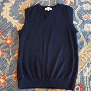 Men’s V-Neck Navy Sweater Vest
